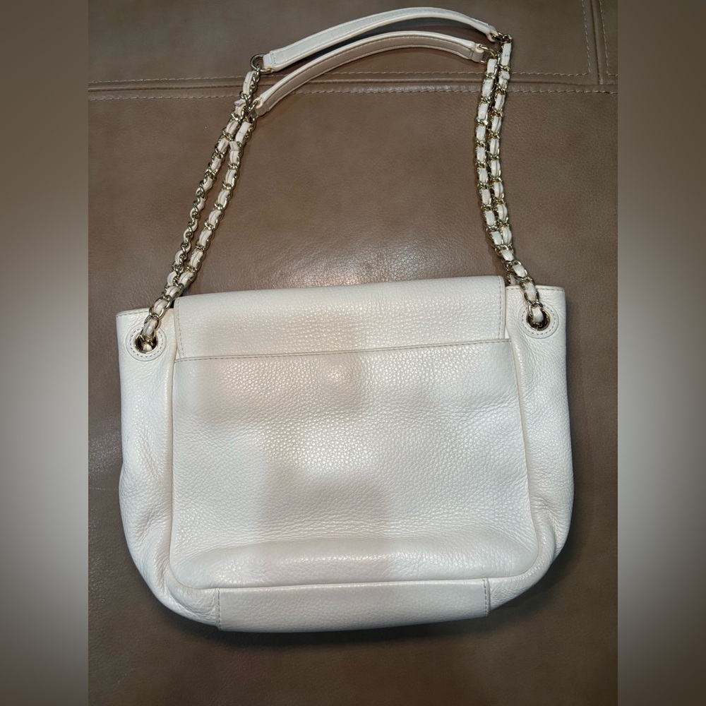 Tory Burch white bombe small shoulder bag/cross body with dust bag - Picture 3 of 9